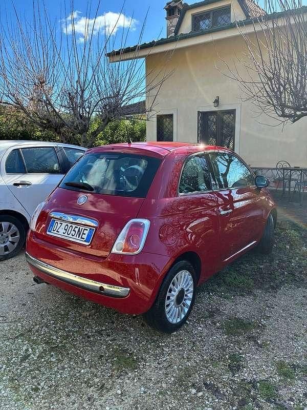 Usata Fiat 500 Lounge 99 CV (72 kW) 2010 Rosso Berlina