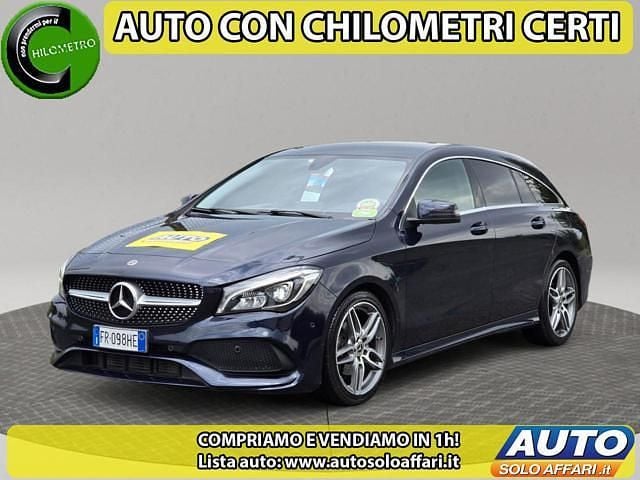 Usata Mercedes CLA200 Premium 136 CV (100 kW) 2019 Blu Station wagon