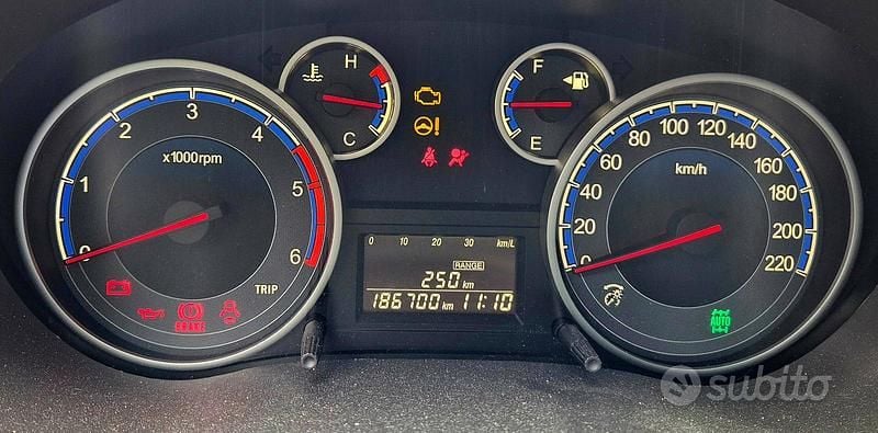 Usata Fiat Sedici 135 CV (99 kW) 2010 Bianco SUV