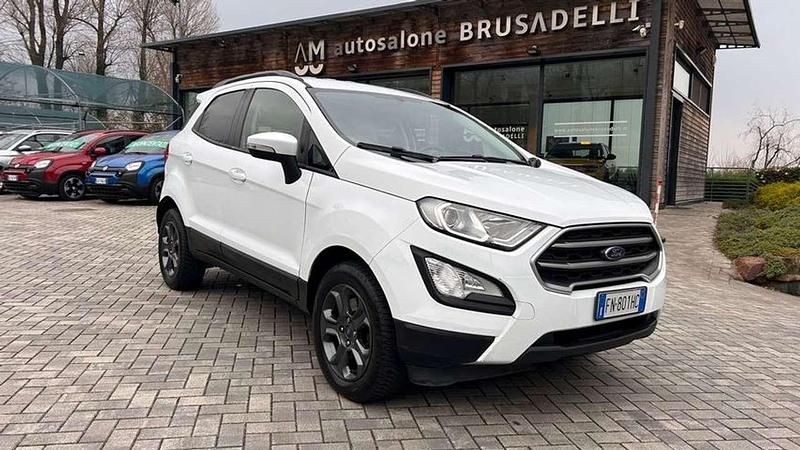 Usata Ford Ecosport S 125 CV (91 kW) 2018 Bianco SUV