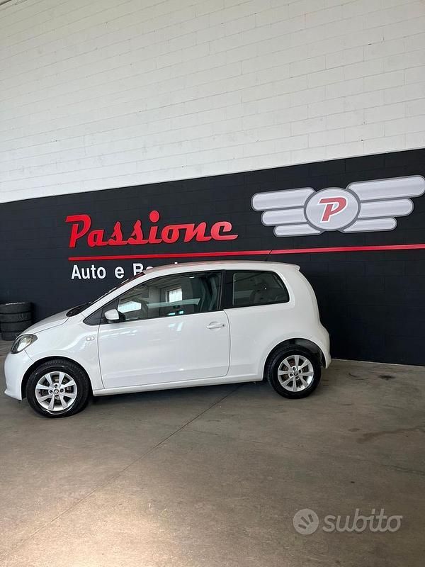 Usata Skoda Citigo Active 75 CV (55 kW) 2014 Bianco Utilitaria