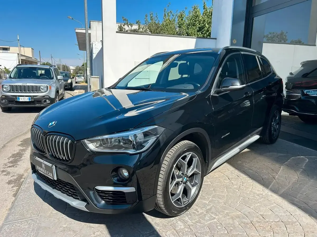 Usata BMW X1 xLine 150 CV (110 kW) 2017 Nero SUV
