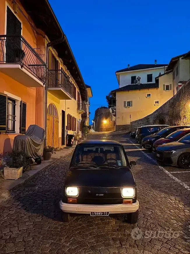 Usata Fiat 126 1970 Nero Utilitaria