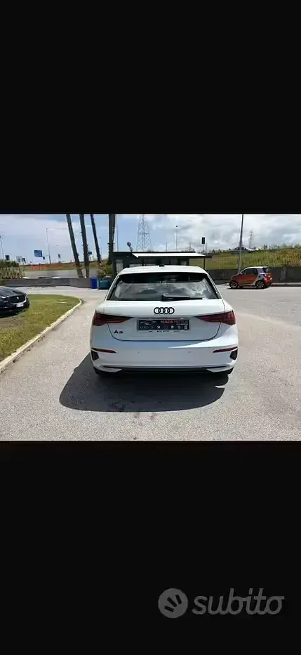 Usata Audi A3 116 CV (85 kW) 2021 Bianco Berlina