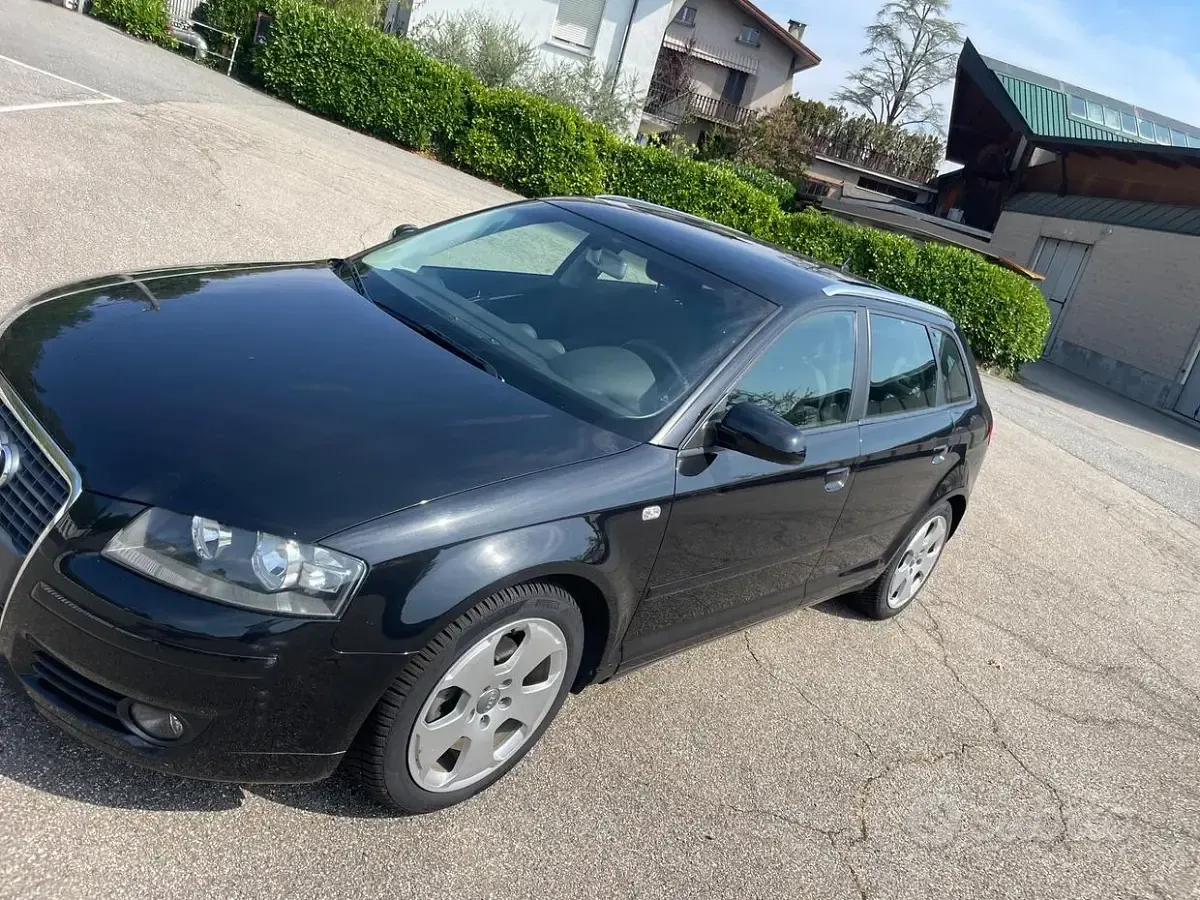 Usata Audi A3 Ambition 140 CV (102 kW) 2007 Nero Utilitaria