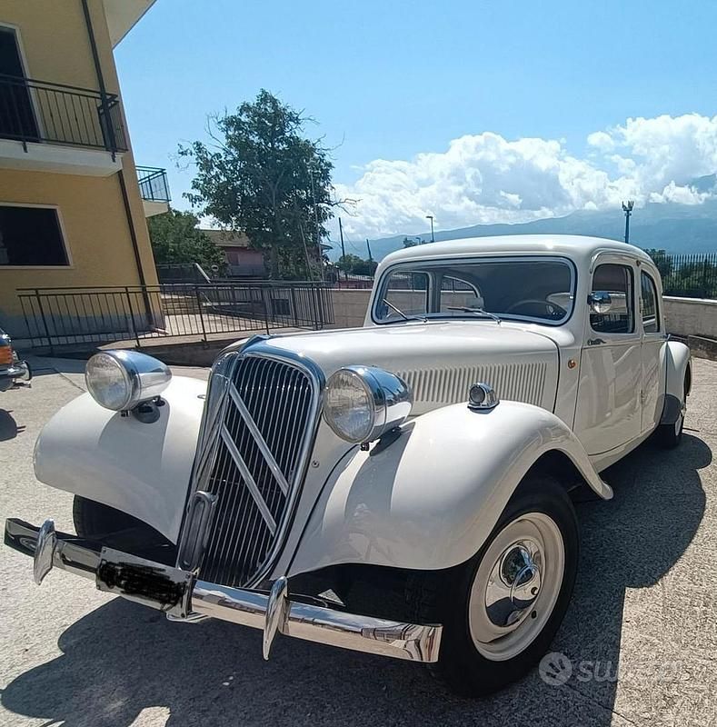 Usata Citroën Traction Avant 1950 Bianco Station wagon