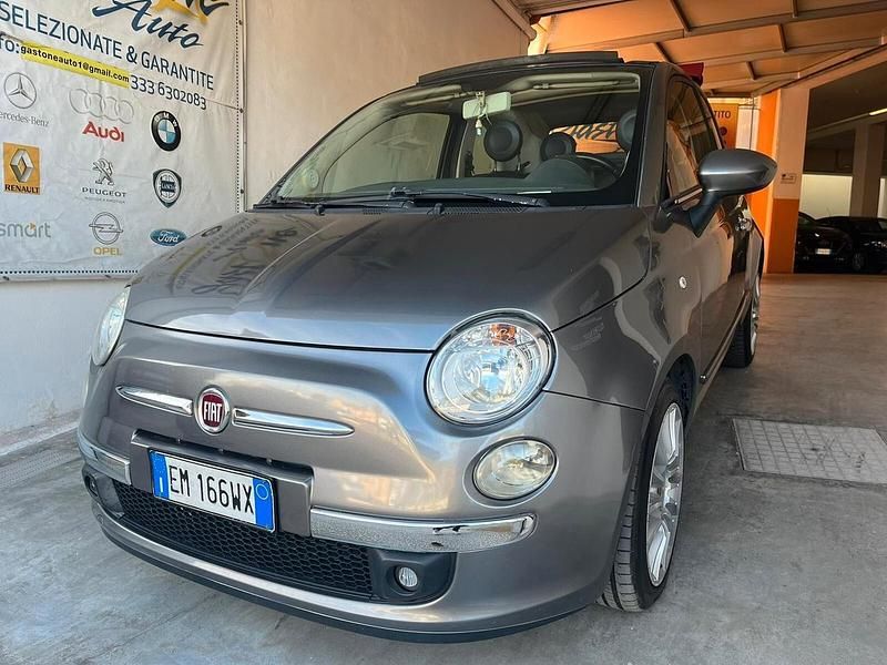 Grigio Usata 2012 Fiat 500C Lounge Cabrio | 7300 € (Cara) - Immagine 1/4