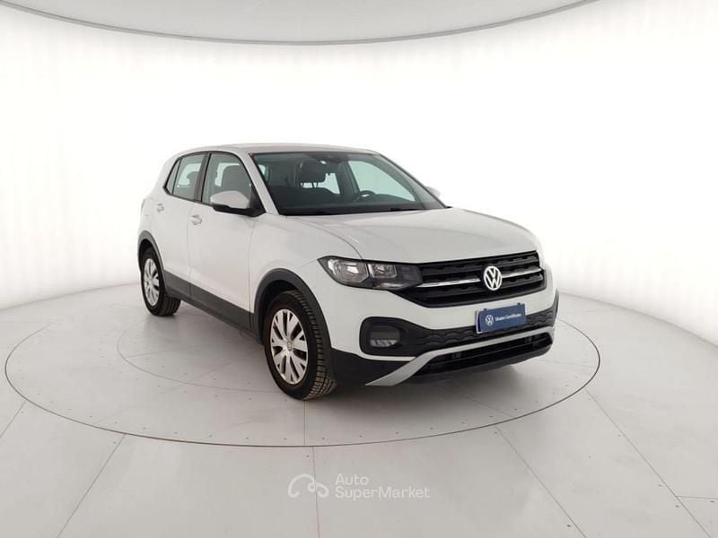Usata VW T-Cross 95 CV (69 kW) 2019 Bianco pastello SUV