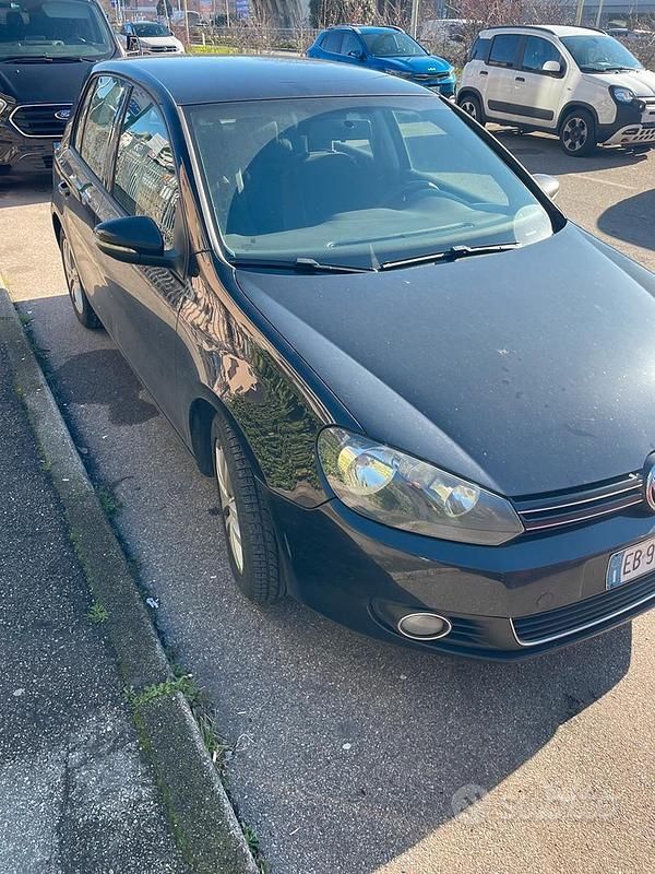 Usata VW Golf VI 2010 Nero Utilitaria