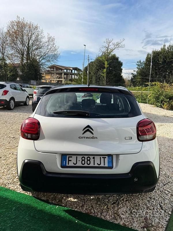 Usata Citroën C3 Feel 81 CV (59 kW) 2018 Bianco Berlina