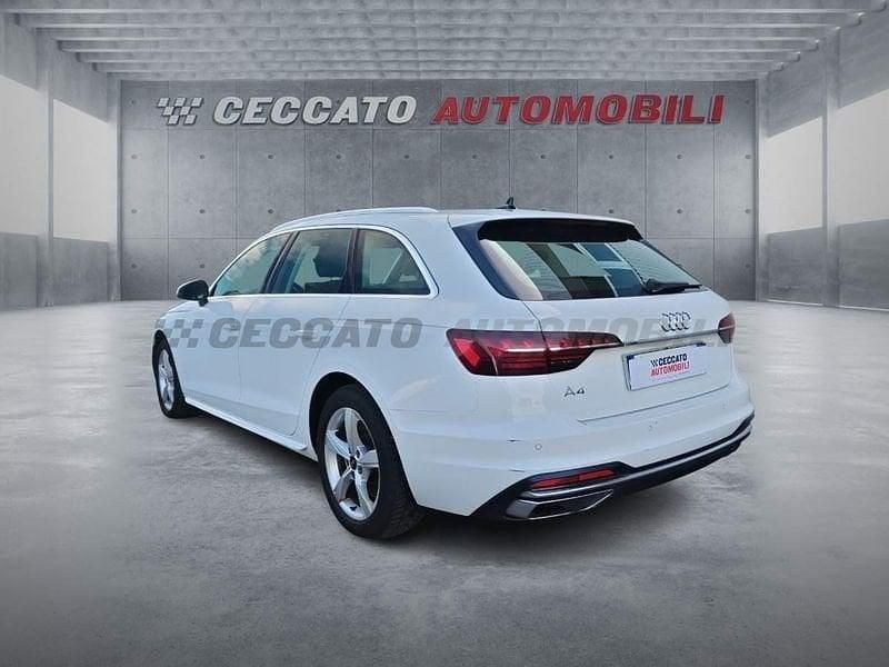 Usata Audi A4 Advanced Plus 136 CV (100 kW) 2023 Bianco Station wagon