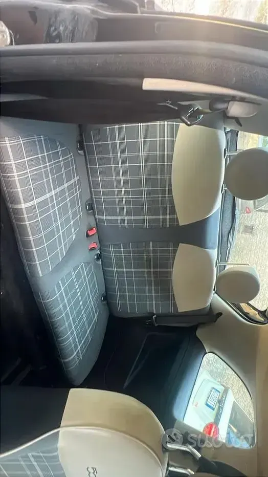 Usata Fiat 500 105 CV (77 kW) 2017 Nero Berlina