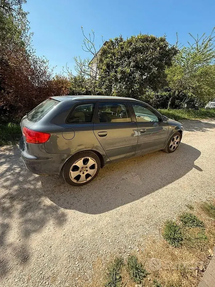 Usata Audi A3 140 CV (102 kW) 2006 Grigio Utilitaria