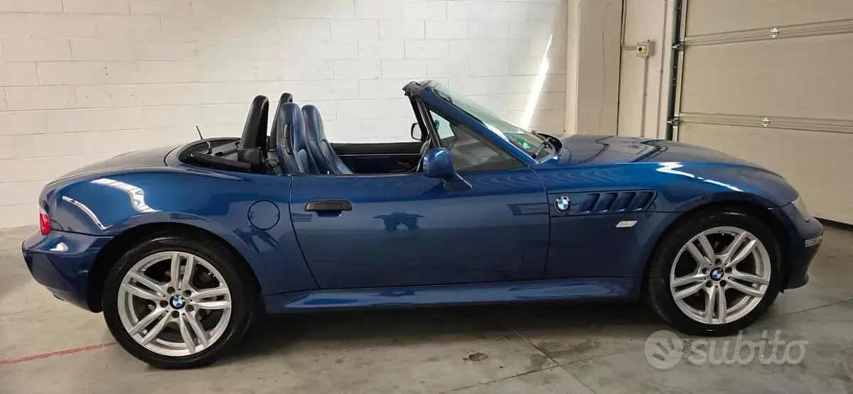 Usata BMW Z3 118 CV (86 kW) 2001 Blu Cabrio