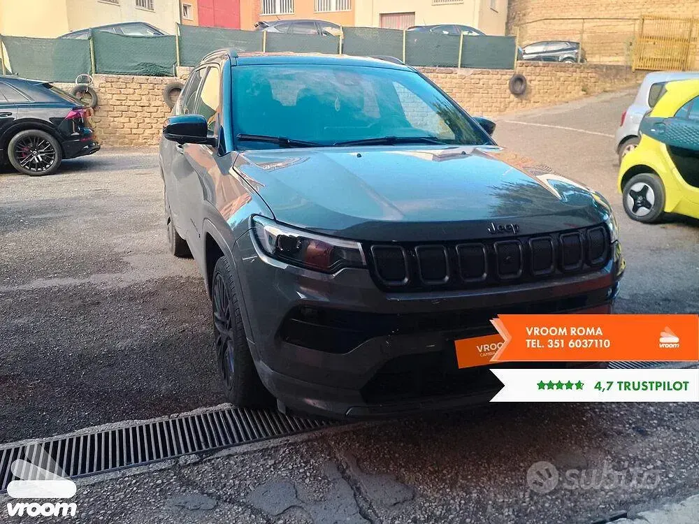 Usata Jeep Compass 131 CV (96 kW) 2021 Grigio SUV