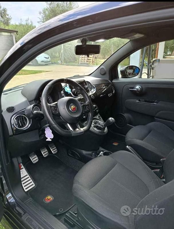 Usata Abarth 595 145 CV (106 kW) 2017 Nero Utilitaria