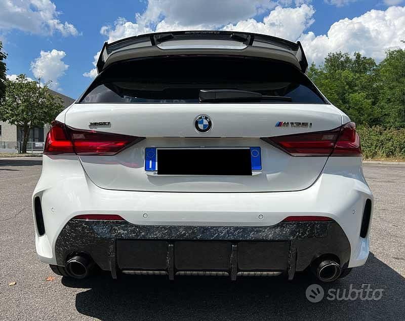 Usata BMW M135 M Performance 306 CV (225 kW) 2021 Bianco Utilitaria