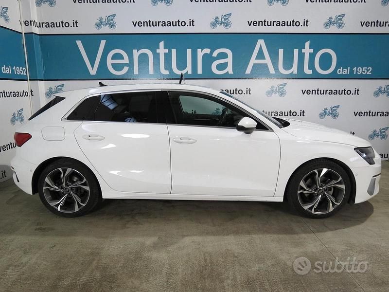 Usata Audi A3 Business 150 CV (110 kW) 2022 Bianco ibis Berlina