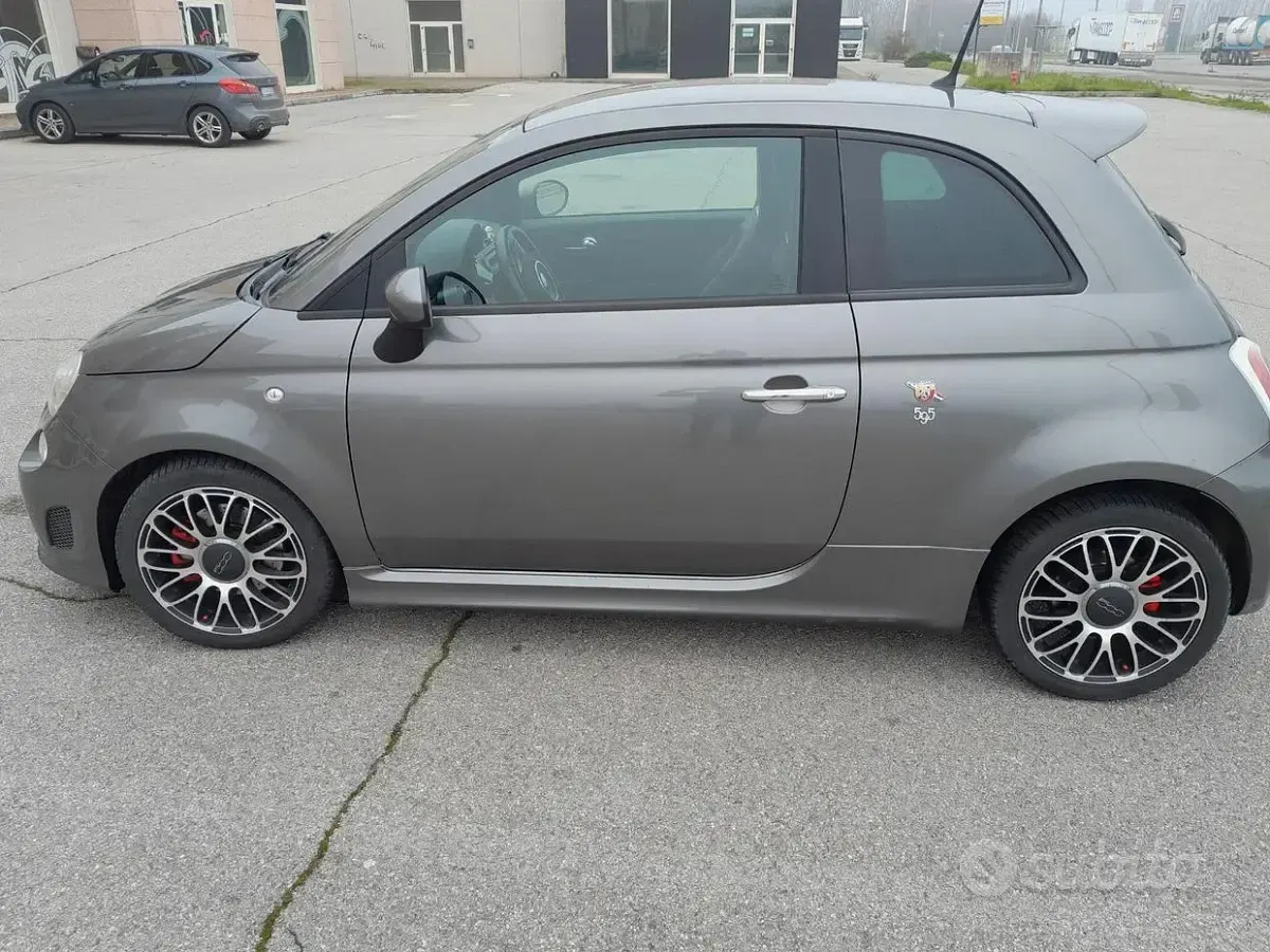 Usata Abarth 595 Turismo 160 CV (117 kW) 2014 Grigio Utilitaria