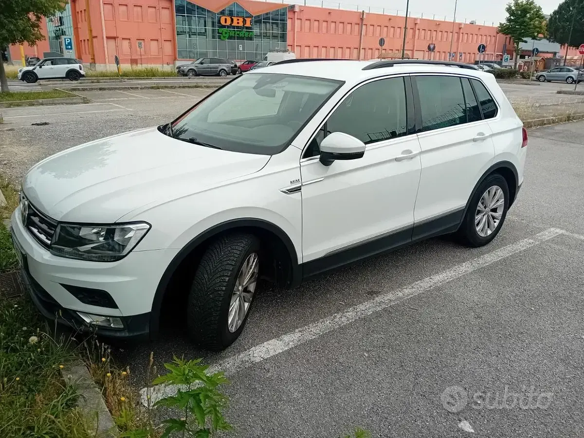 Usata VW Tiguan 116 CV (85 kW) 2017 Bianco SUV