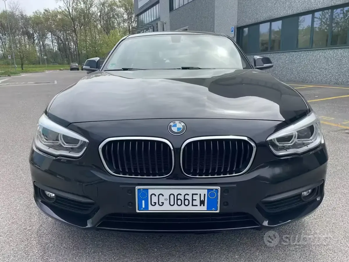 Usata BMW 116 116 CV (85 kW) 2018 Nero Utilitaria
