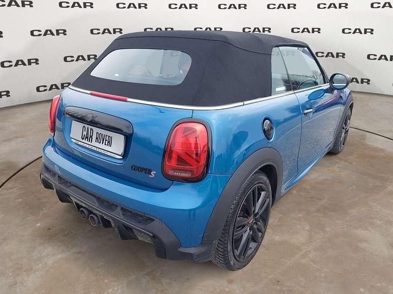 Usata Mini John Cooper Works Cabriolet 178 CV (130 kW) 2021 Blu/azzurro Cabrio