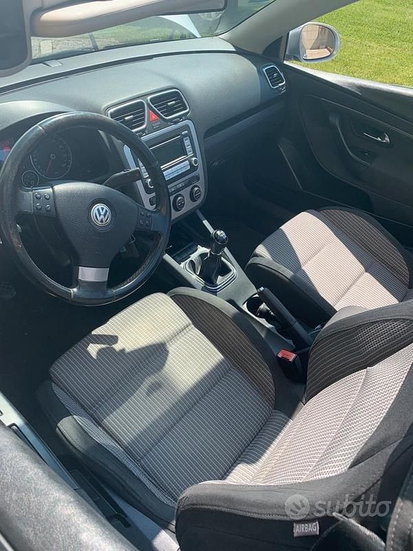 Usata VW Eos 140 CV (102 kW) 2006 Grigio Cabrio