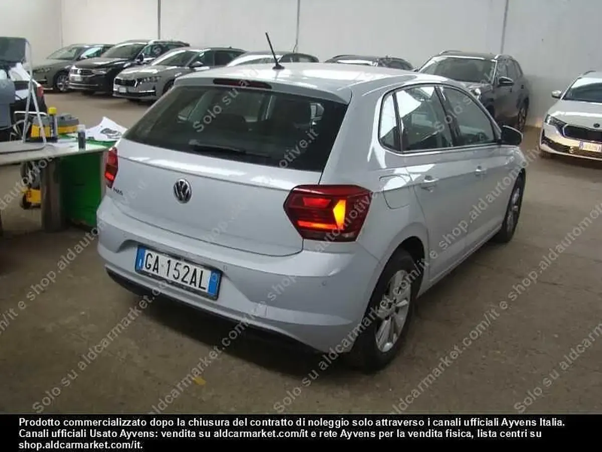Usata VW Polo Comfortline 80 CV (58 kW) 2019 Bianco Utilitaria