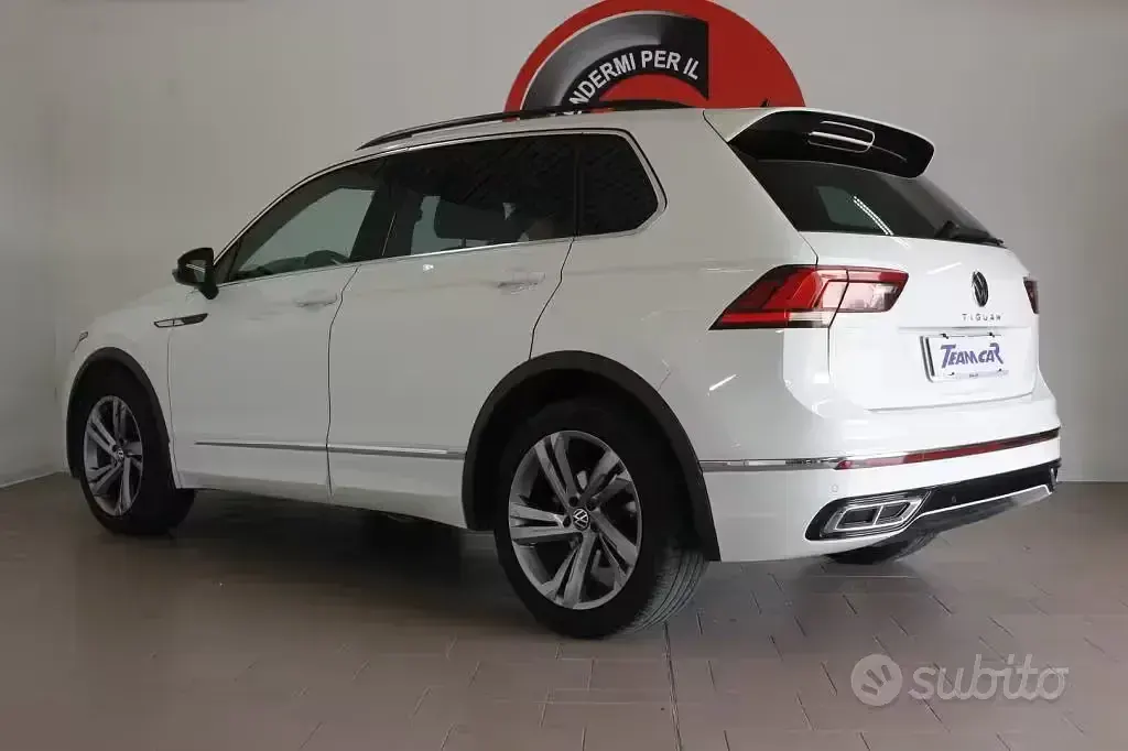 Usata VW Tiguan R 150 CV (110 kW) 2024 Bianco SUV