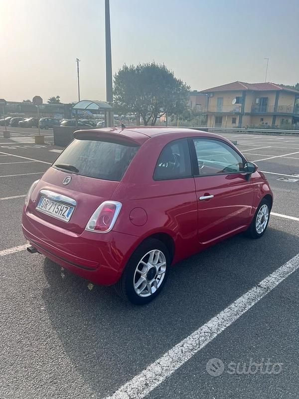 Usata Fiat 500 69 CV (50 kW) 2008 Rosso Utilitaria