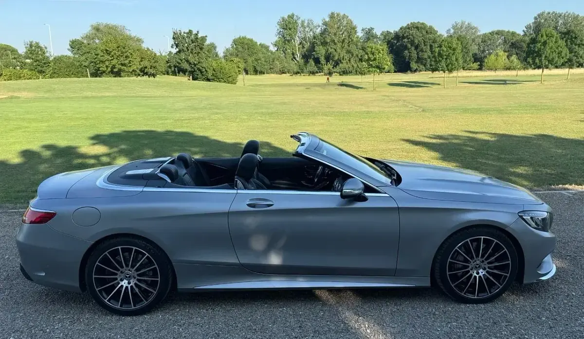 Usata Mercedes S500 455 CV (334 kW) 2016 Grigio Cabrio