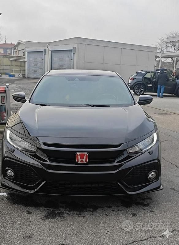 Usata Honda Civic Sport Plus 182 CV (133 kW) 2020 Nero Berlina