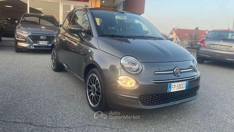 Usata Fiat 500 Lounge 69 CV (50 kW) 2018 Grigio Utilitaria