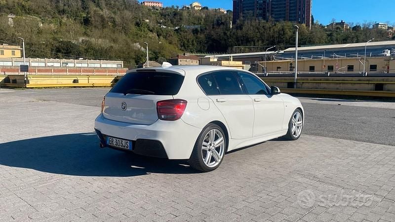 Usata BMW 114 M Sport 95 CV (69 kW) 2013 Bianco Utilitaria