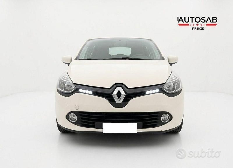 Usata Renault Clio IV 75 CV (55 kW) 2015 Bianco Berlina