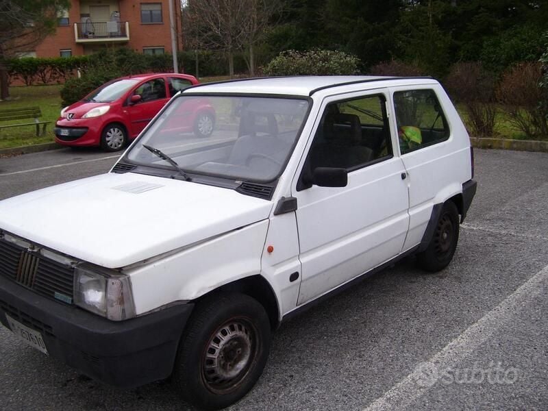 Usata Fiat Panda 34 CV (25 kW) 1989 Bianco Utilitaria