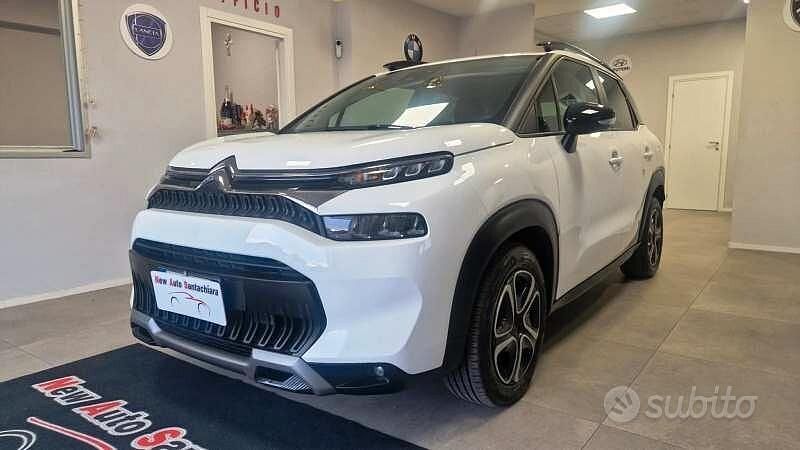 Bianco Usata 2022 Citroën C3 Aircross Shine SUV | 13.500 € (Buon prezzo) - Immagine 1/4