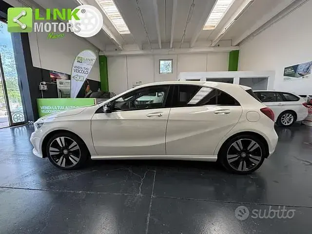 Usata Mercedes A180 Edition 109 CV (80 kW) 2016 Bianco Berlina