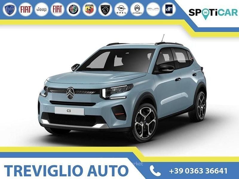 Nuova Citroën C3 Business Class 110 CV (80 kW) 2025 Blu / pastello Utilitaria