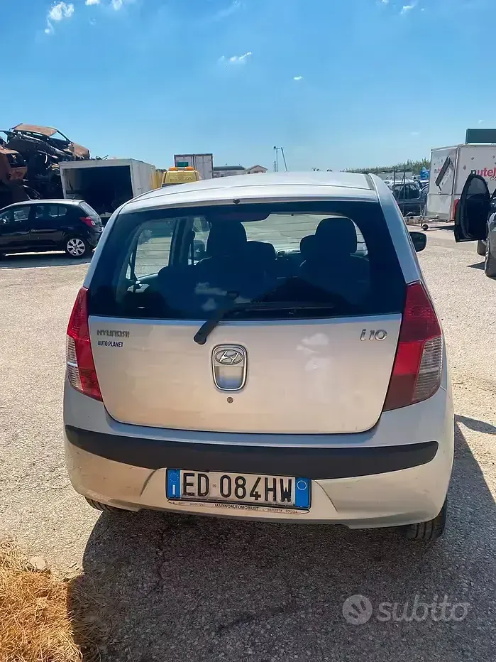 Usata Hyundai i10 69 CV (50 kW) 2010 Grigio Utilitaria