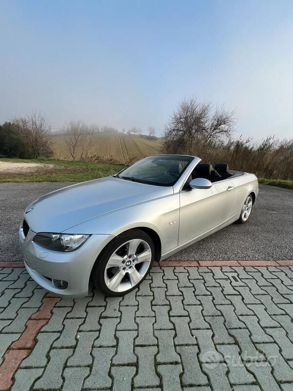Usata BMW 320 Cabriolet 177 CV (130 kW) 2009 Grigio Cabrio