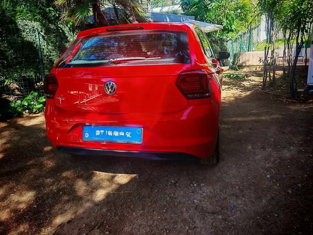 Usata VW Polo Highline 95 CV (69 kW) 2019 Rosso Utilitaria