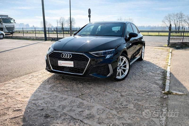Usata Audi A3 S-Line 150 CV (110 kW) 2023 Nero Berlina