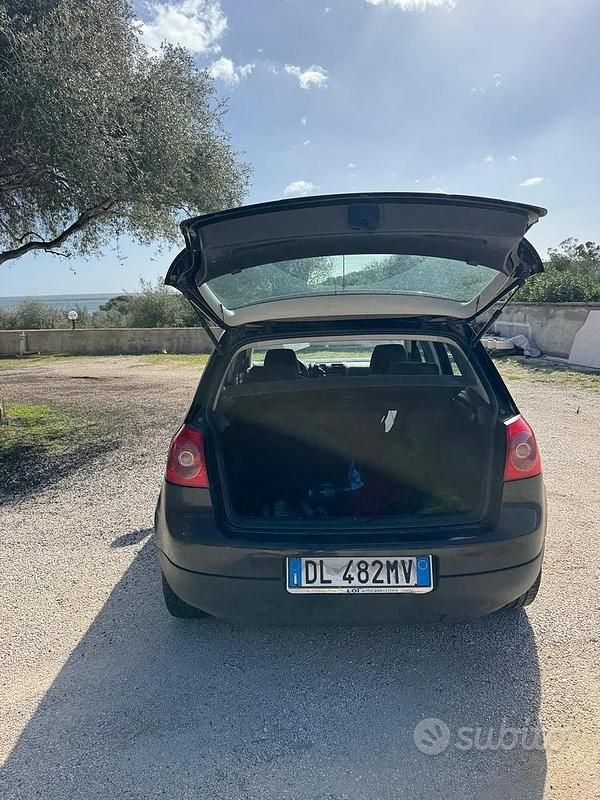 Usata VW Golf VI 2008 Nero Utilitaria