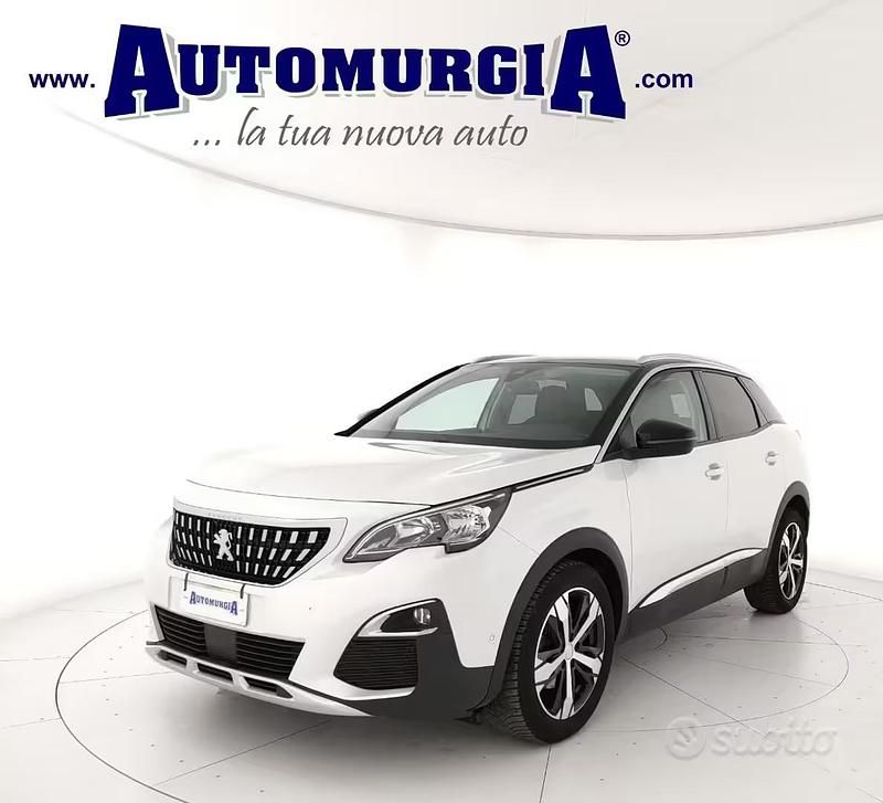 Usata Peugeot 3008 Allure 120 CV (88 kW) 2017 Bianco SUV