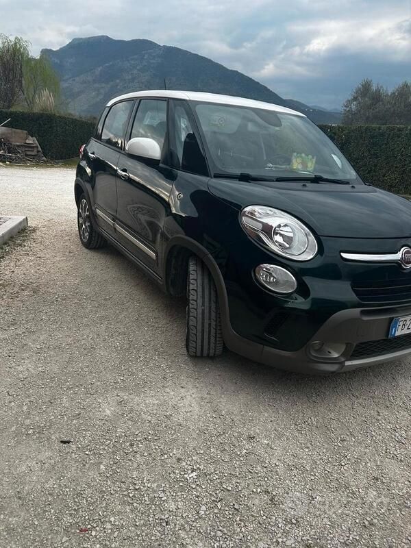 Usata Fiat 500L 120 CV (88 kW) 2015 Verde Monovolume