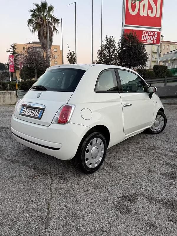 Usata Fiat 500 Pop 75 CV (55 kW) 2009 Bianco Cabrio