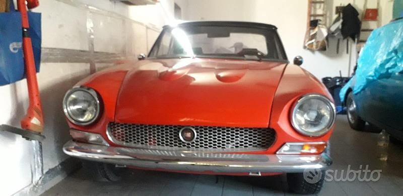 Usata Fiat 124 Spider 1970 Rosso Cabrio