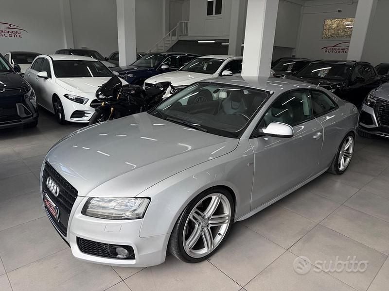 Usata Audi A5 S-Line 176 CV (129 kW) 2012 Grigio Coupé