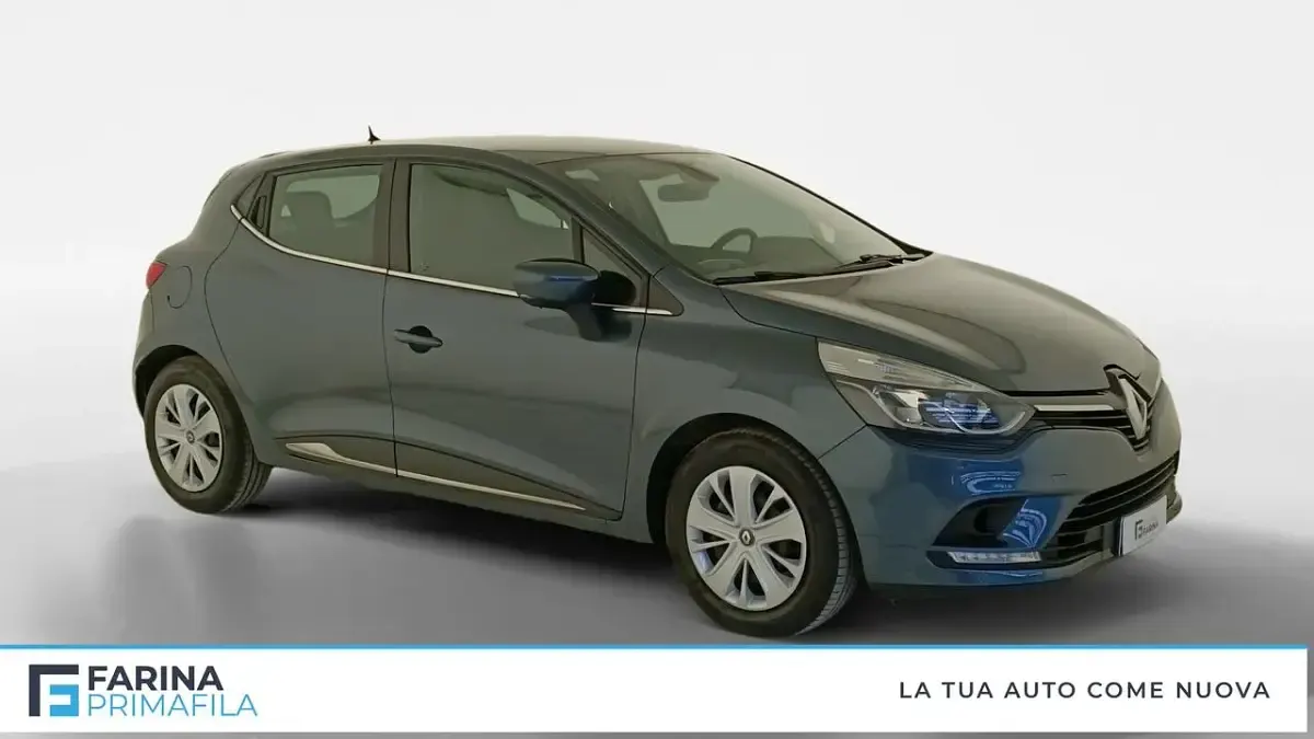Usata Renault Clio IV Zen 74 CV (54 kW) 2017 Blu Berlina